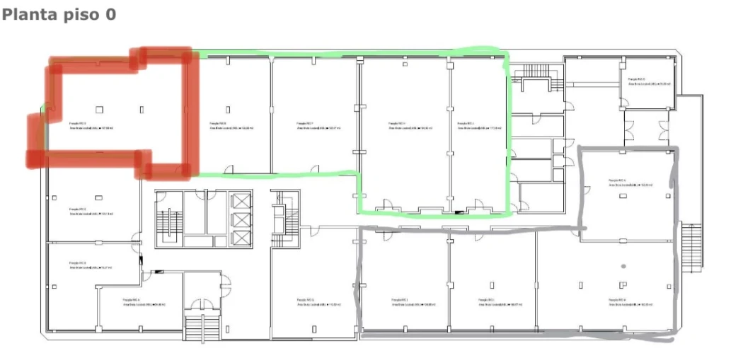 Escritório para Venda em Sacavém e Prior Velho Planta 1