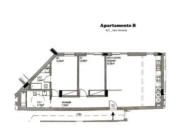 Apartamento T2 para Venda em Portimão