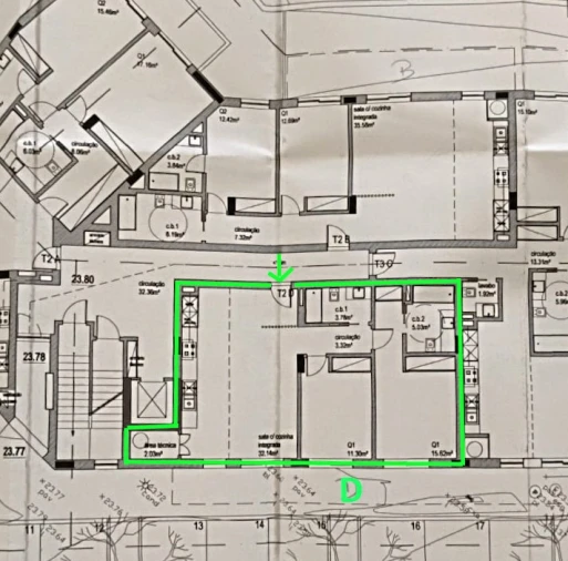 Apartamento T2 para Venda em Portimão Planta 1