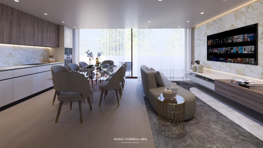 Apartamento T1 para Venda em Gavião Foto 6