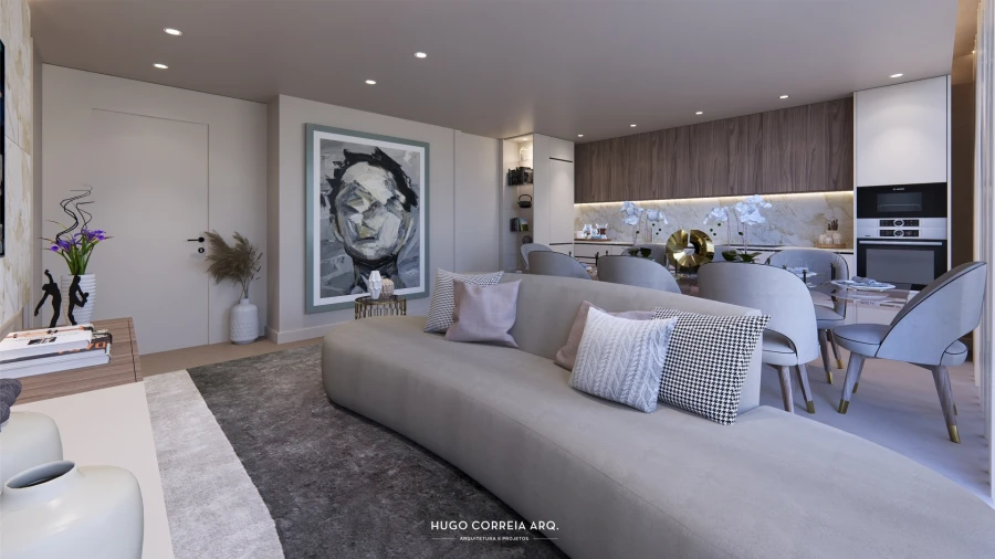 Apartamento T1 para Venda em Gavião Foto 3