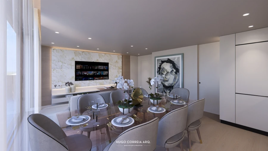 Apartamento T1 para Venda em Gavião Foto 4