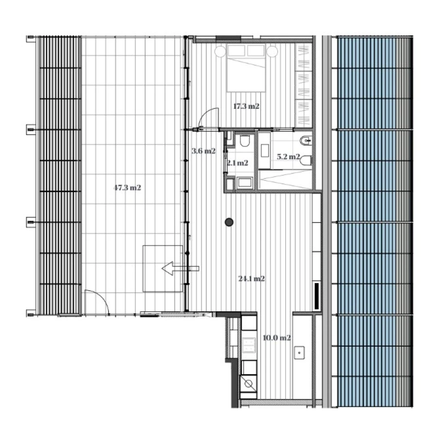 Apartamento T1 para Venda em Marvila Planta 1
