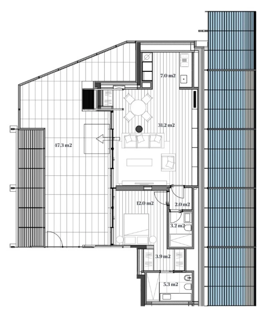 Apartamento T1 para Venda em Marvila Planta 1
