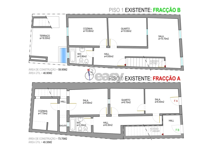 Apartamento T2 para Venda em Borba (São Bartolomeu) Foto 6