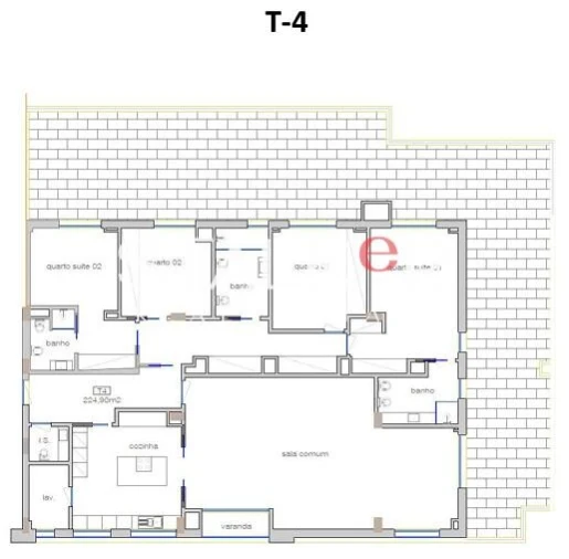 Apartamento T4 para Venda em Cedofeita, Santo Ildefonso, Sé, Miragaia, São Nicolau e Vitória Foto 26