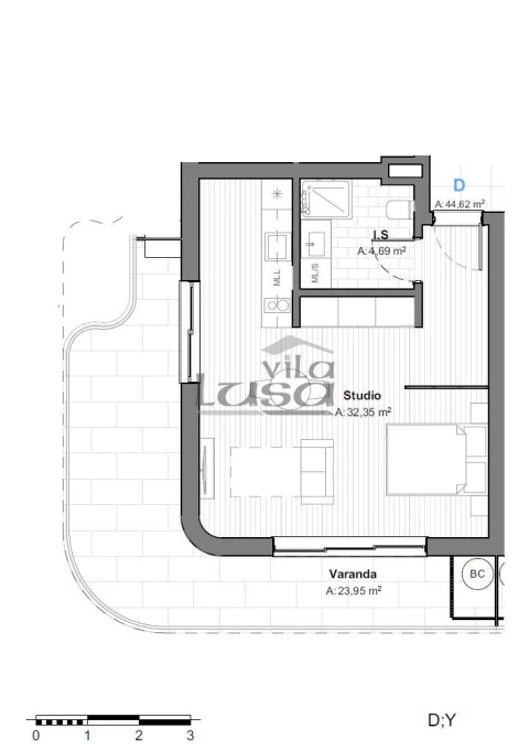 Apartamento T0 para Venda em Armação de Pera