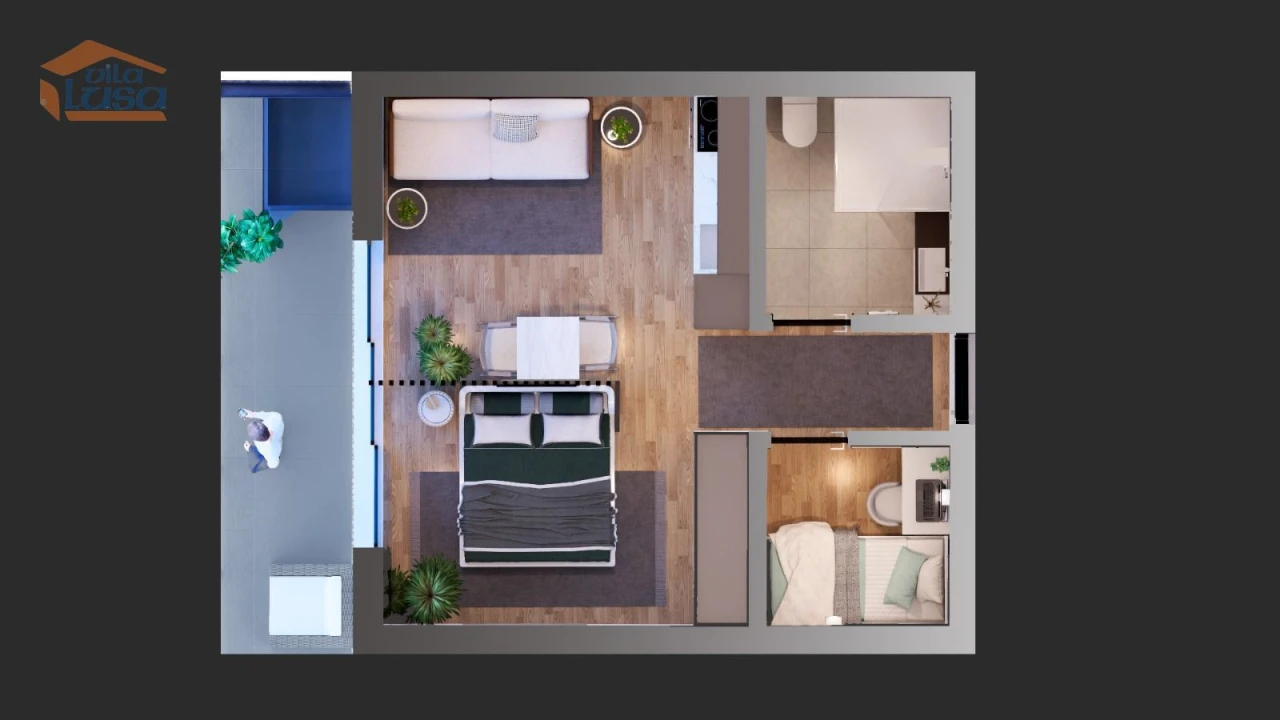 Apartamento T0 para Venda em Armação de Pera Foto 10
