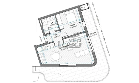 Apartamento T1 para Venda em Armação de Pera