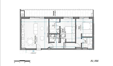 Apartamento T2 para Venda em Armação de Pera