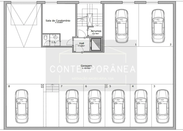 Apartamento T1 para Venda em Mirandela Foto 7
