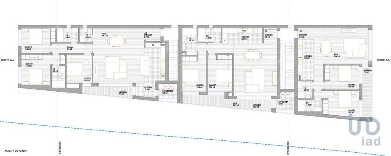 Apartamento T2 para Venda em Galegos (Santa Maria) Foto 8