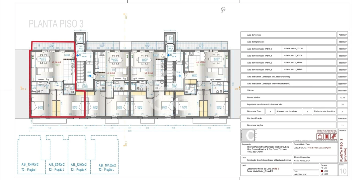 Apartamento T2 para Venda em Santa Maria Maior Foto 28