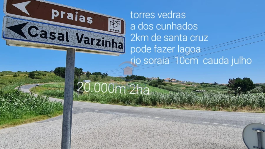 Terreno Agricola ou Rústico para Venda em A dos Cunhados e Maceira