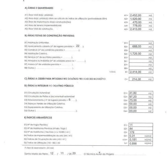 Terreno para Venda em Santa Maria de Lamas Foto 10