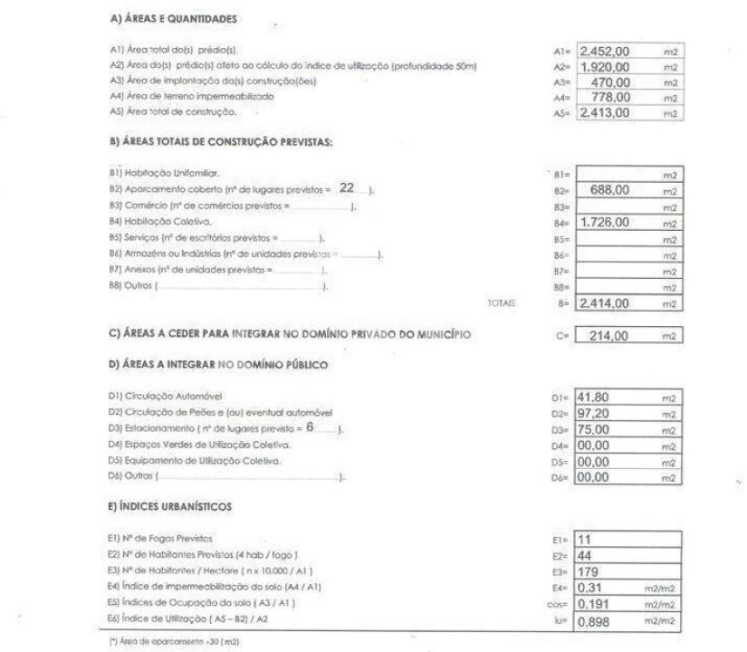 Terreno para Venda em Santa Maria de Lamas Foto 11