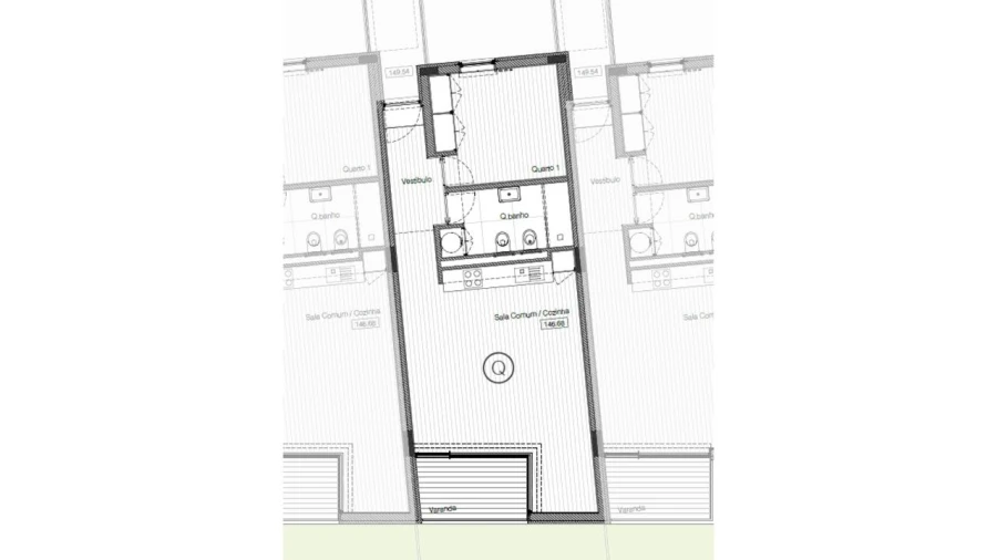 Apartamento T1 para Venda em Cedofeita, Santo Ildefonso, Sé, Miragaia, São Nicolau e Vitória Foto 28