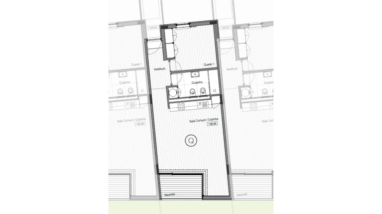 Apartamento T1 para Venda em Cedofeita, Santo Ildefonso, Sé, Miragaia, São Nicolau e Vitória Foto 28