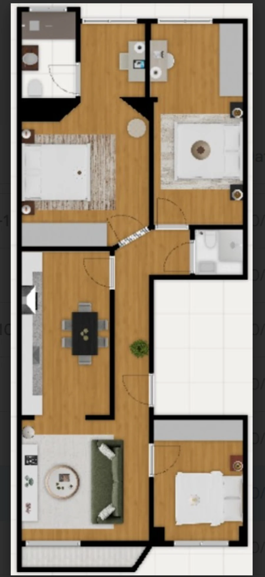 Apartamento T3 para Venda em São Vicente Foto 32