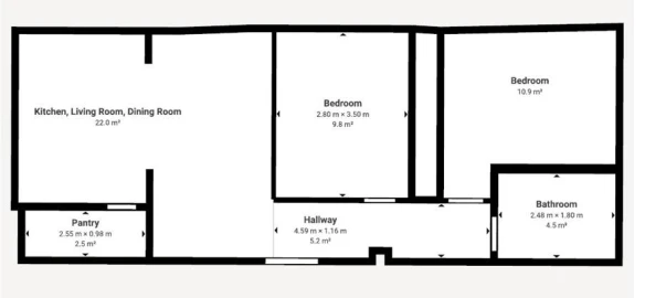 Apartamento T2 para Venda em Algoz e Tunes