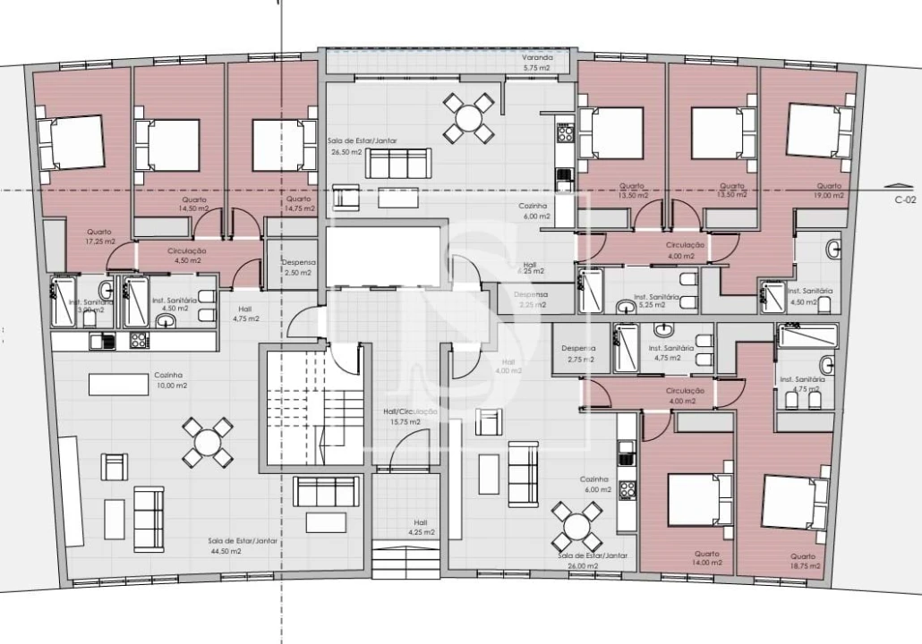 Apartamento T3 para Venda em Sé, Santa Maria e Meixedo Foto 7