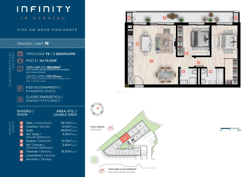 Apartamento T2 para Venda em Caniço Foto 16