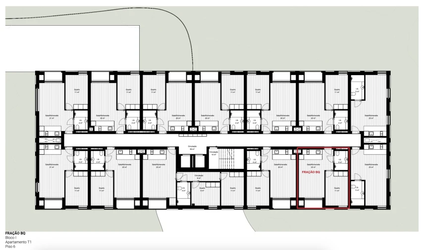Apartamento T1 para Venda em Vila Nova de Famalicão e Calendário Foto 9