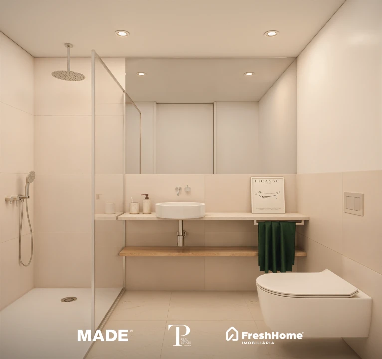 Apartamento T1 para Venda em Vila Nova de Famalicão e Calendário Foto 8