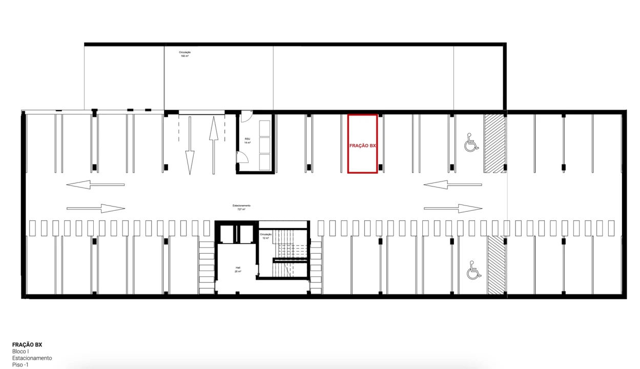 Apartamento T1 para Venda em Vila Nova de Famalicão e Calendário Planta 2