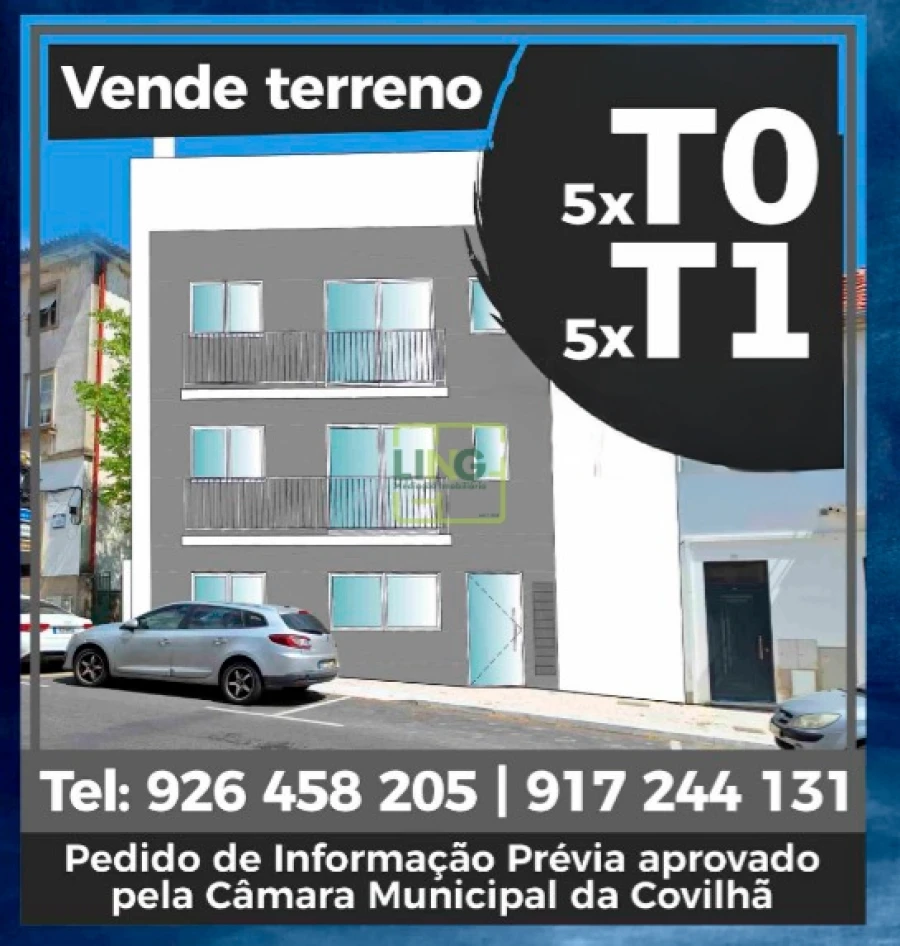 Terreno para Venda em Covilhã e Canhoso