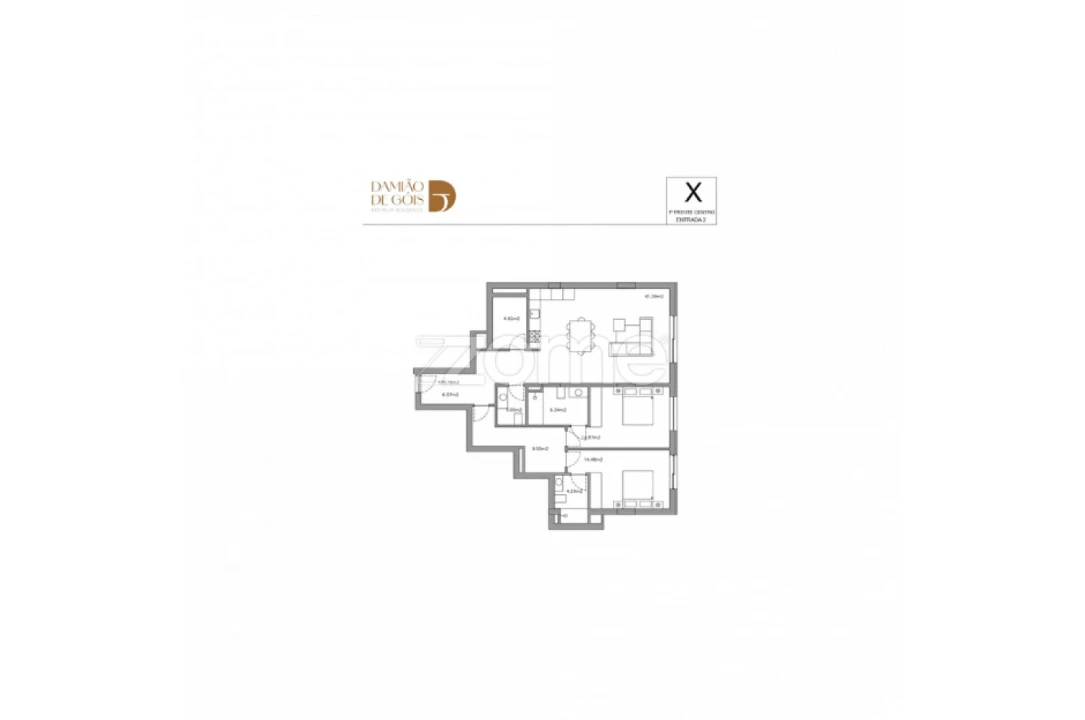 Apartamento T2 para Venda em Cedofeita, Santo Ildefonso, Sé, Miragaia, São Nicolau e Vitória Foto 15