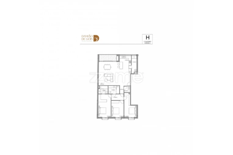 Apartamento T3 para Venda em Cedofeita, Santo Ildefonso, Sé, Miragaia, São Nicolau e Vitória Foto 15