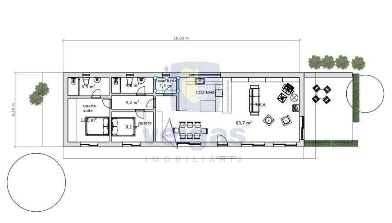 Moradia para Venda em Alvorninha Foto 12