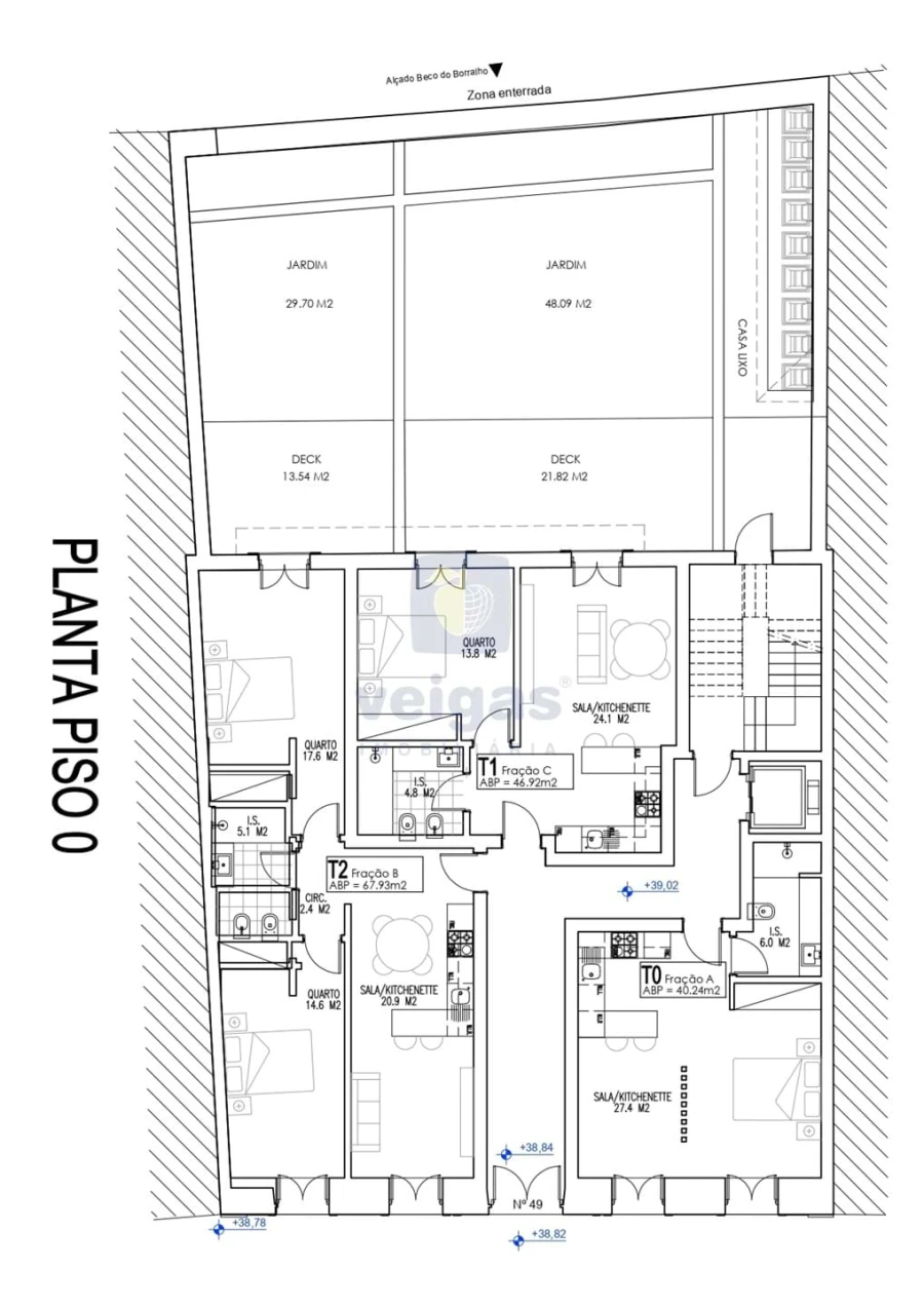 Apartamento T2 para Venda em Arroios Foto 23