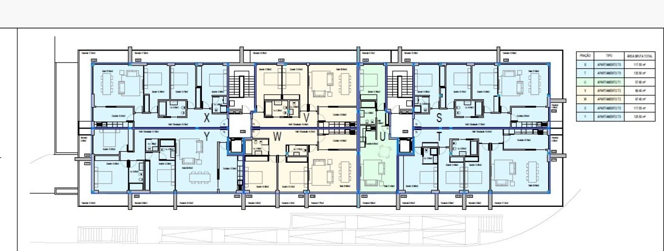Apartamento T3 para Venda em Santa Maria Maior e Monserrate e Meadela Planta 2