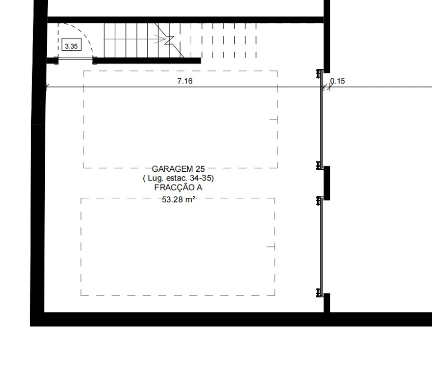 Apartamento T2 para Venda em Conceição e Cabanas de Tavira Planta 2