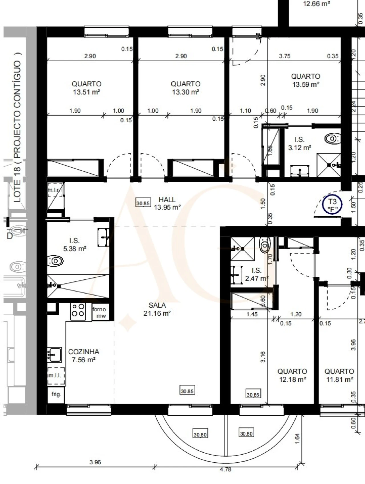 Apartamento T3 para Venda em Tavira (Santa Maria e Santiago) Foto 9