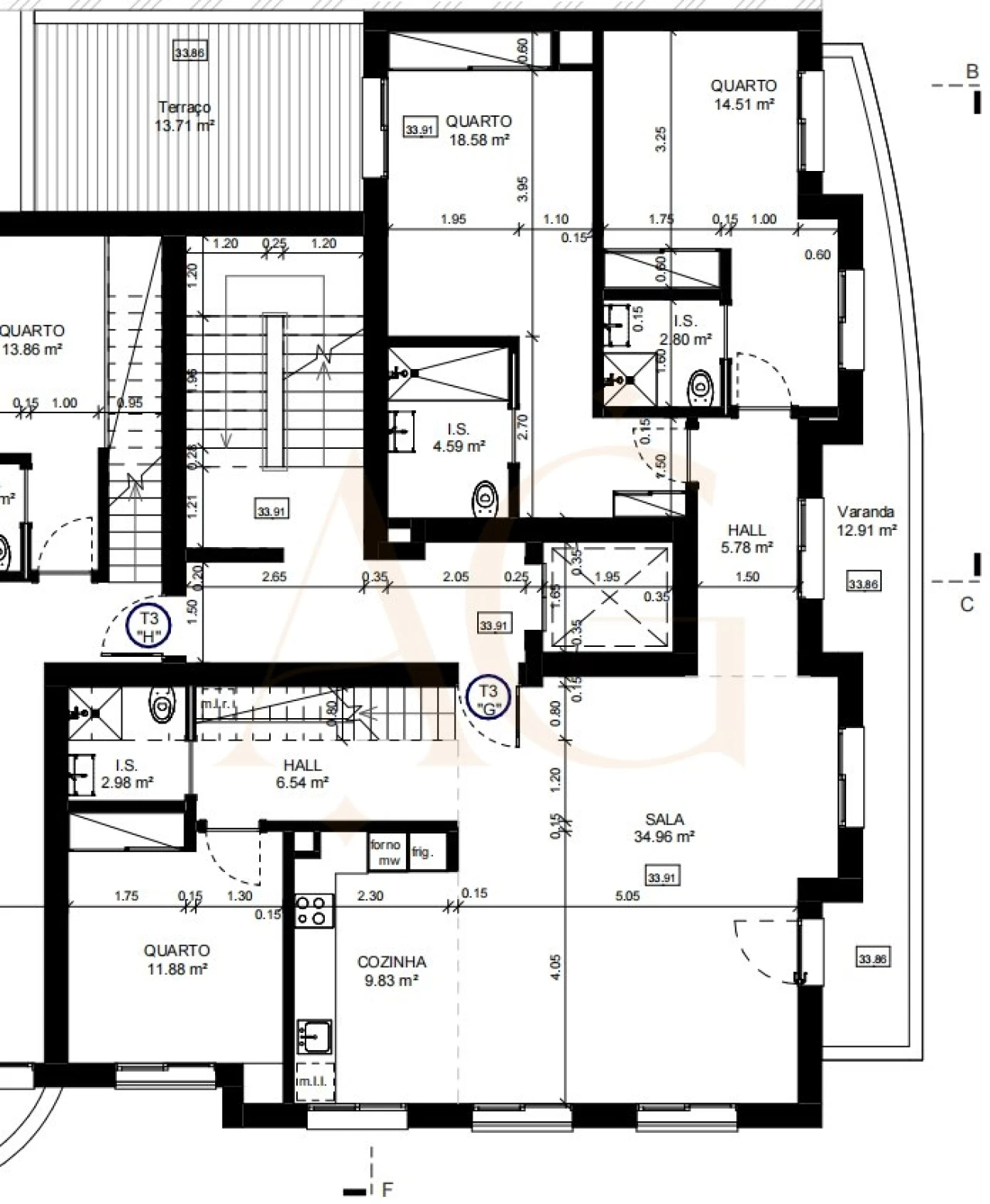 Apartamento T3 para Venda em Tavira (Santa Maria e Santiago) Foto 40