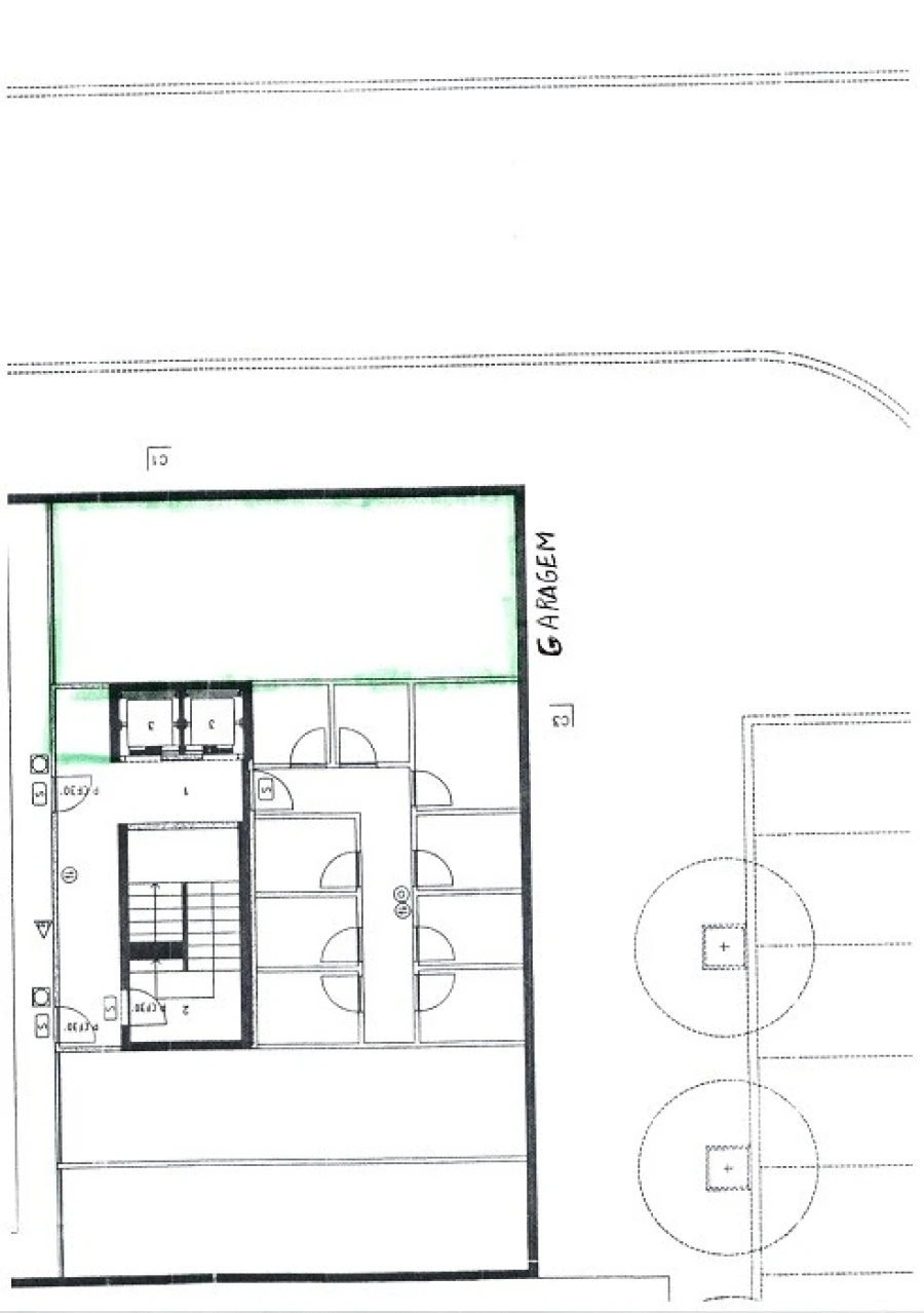 Loja para Arrendamento em Pedrouços Planta 2