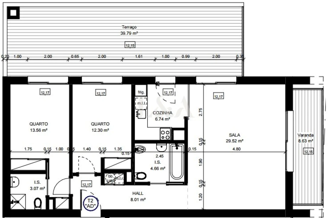 Apartamento T2 para Venda em Conceição e Cabanas de Tavira Foto 4