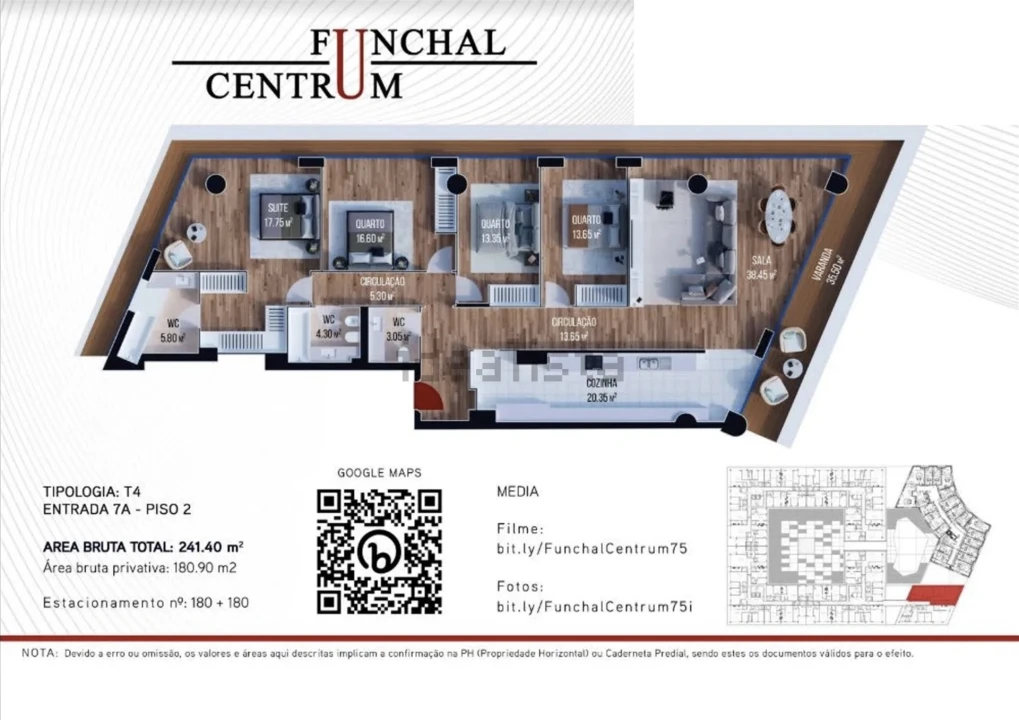 Apartamento T4 para Venda em Funchal (São Pedro) Foto 22