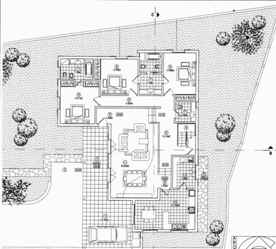 Moradia T3 para Venda em Faial Planta 1
