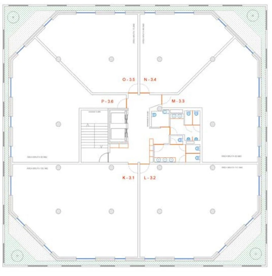 Escritório para Venda em São Vitor (Braga) Planta 1