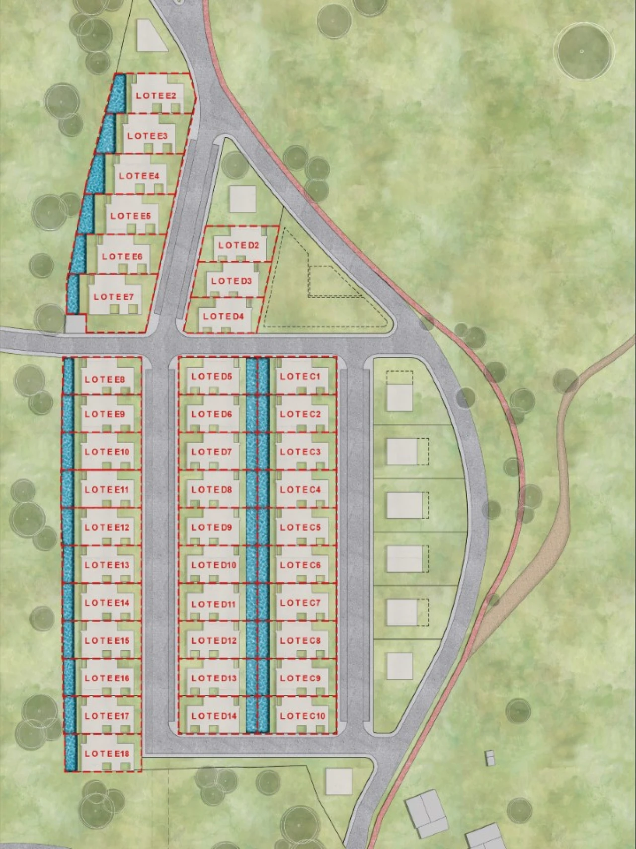 Moradia T3 para Venda em Palmeira Planta 3