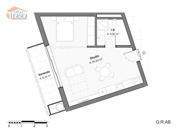 Apartamento T0 para Venda em Armação de Pera