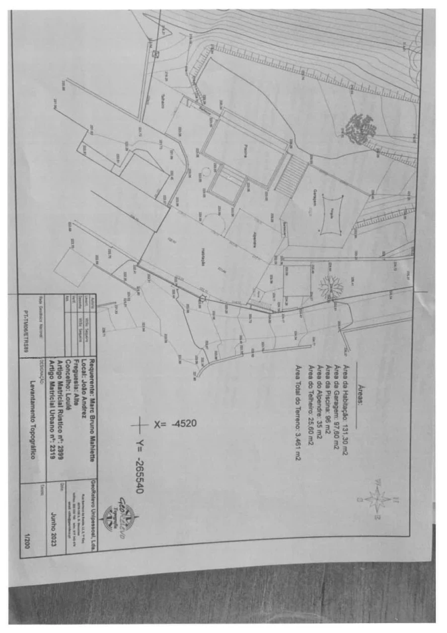 Moradia T3 para Venda em Alte Planta 2