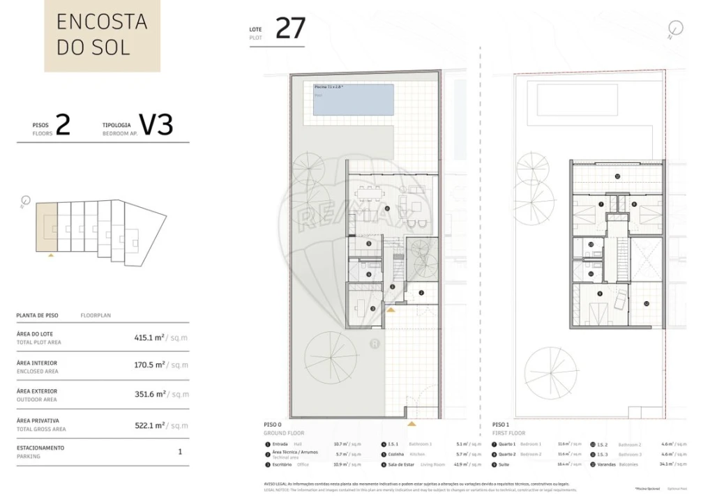 Moradia T3 para Venda em São Pedro da Cadeira Foto 7
