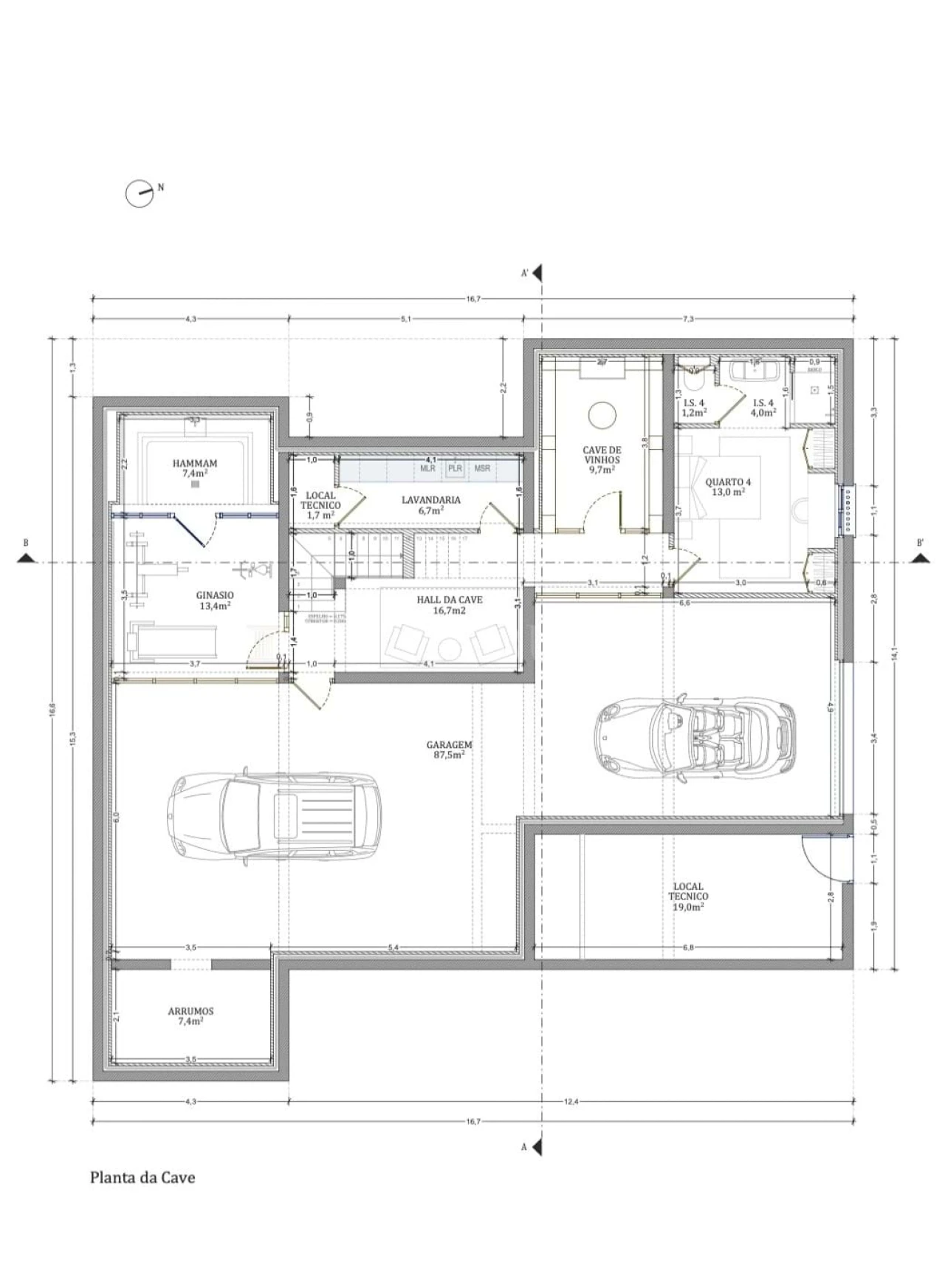 Moradia T4 para Venda em Montenegro Foto 41