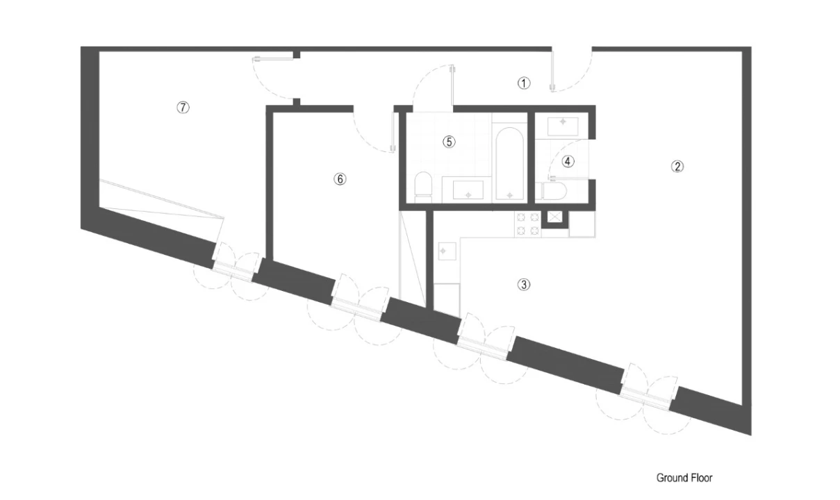 Apartamento T2 para Venda em Funchal (Se) Planta 2