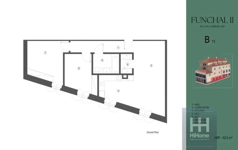 Apartamento T2 para Venda em Funchal (Se) Foto 15